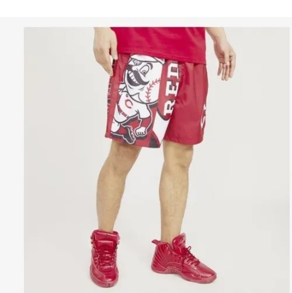 Cincinnati reds pro standard luxury brand shorts.nwt - Picture 2 of 4